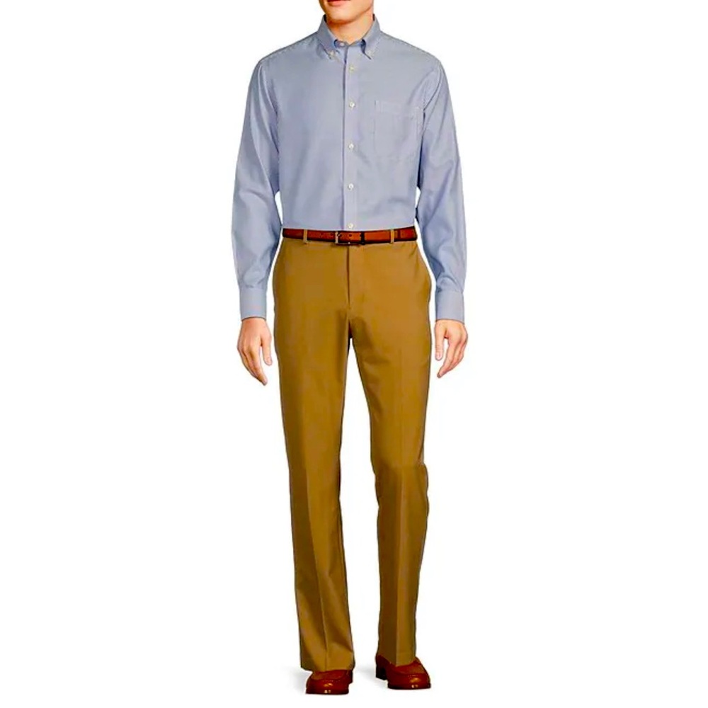 Men’s Daniel Cremieux ‎ Blue Long Sleeved Button Up Shirt 17 1/2 34